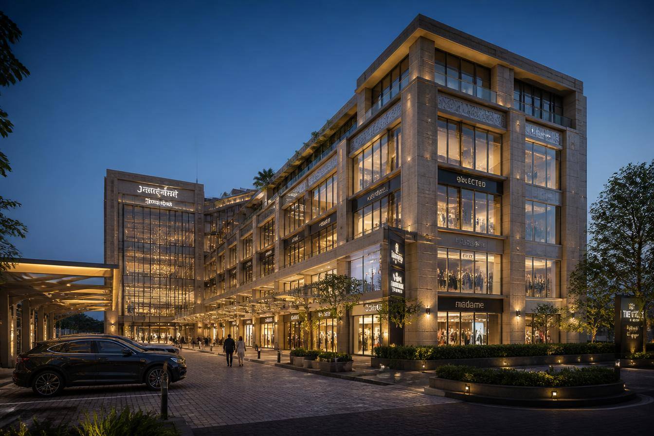 Commercial real estate projects by Janjaes Infra